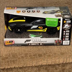 Black and Yellow Forza Motorsport RC Car